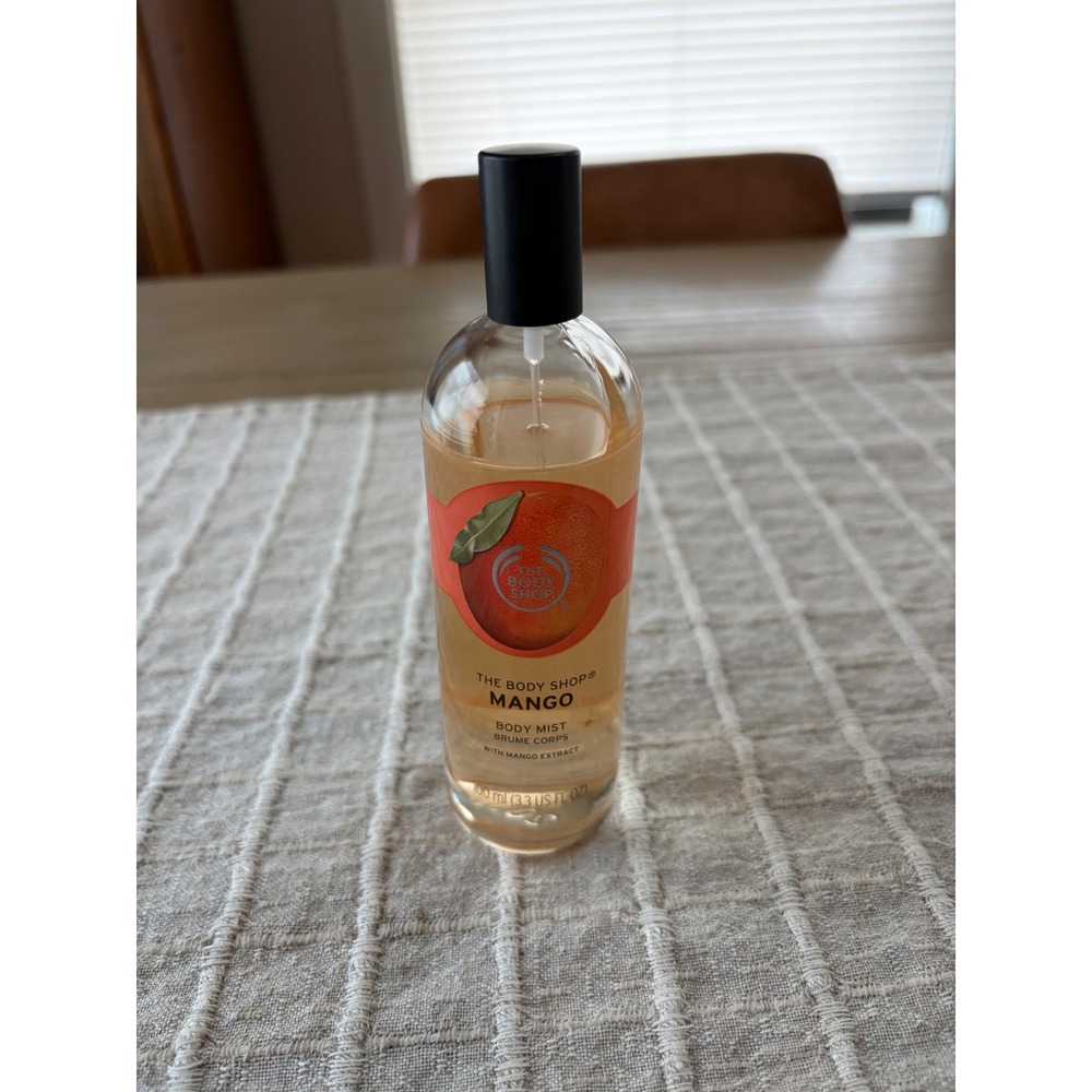 The Body Shop Mango Body Mist 3.3 Fl Oz 80% full discontinued